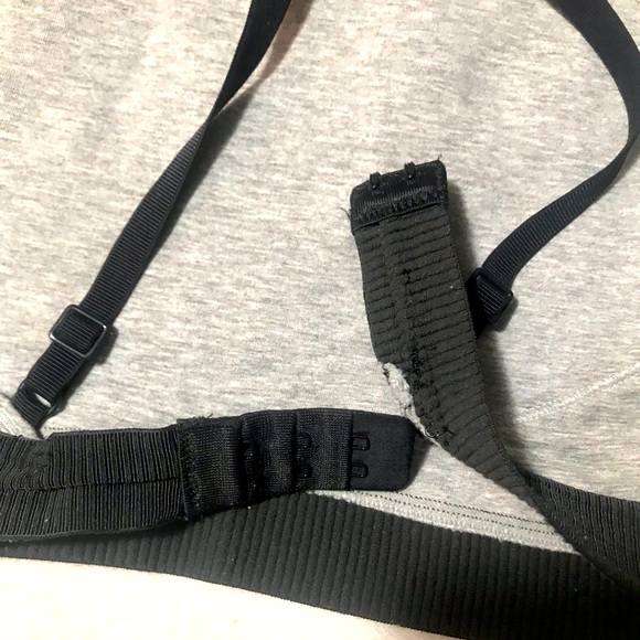 Calvin Klein Gray Sparkle Sports Bra - Picture 7 of 11